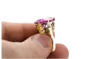 Ring Vintage Amethyst 14 Karat Gelbgold vrc130y